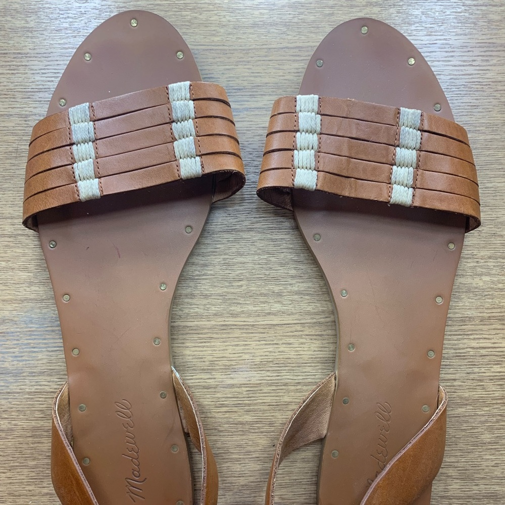 Madewell Abbi Slingback Sandals, Size 9